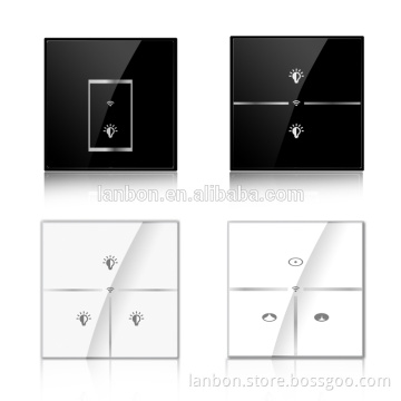 Lanbon smart home including smart wifi switch, smart socket, fan switch and etc